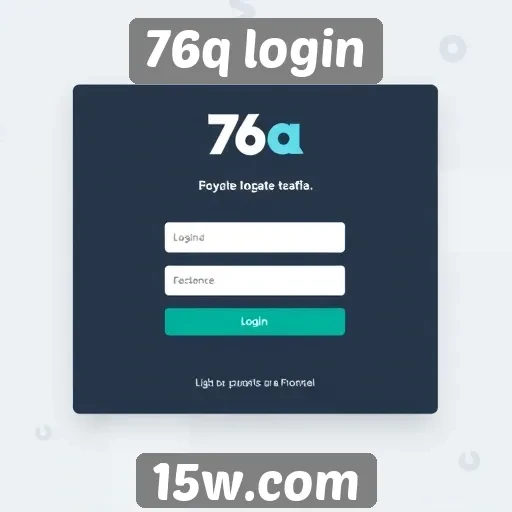 Análise das funcionalidades do site 76q login