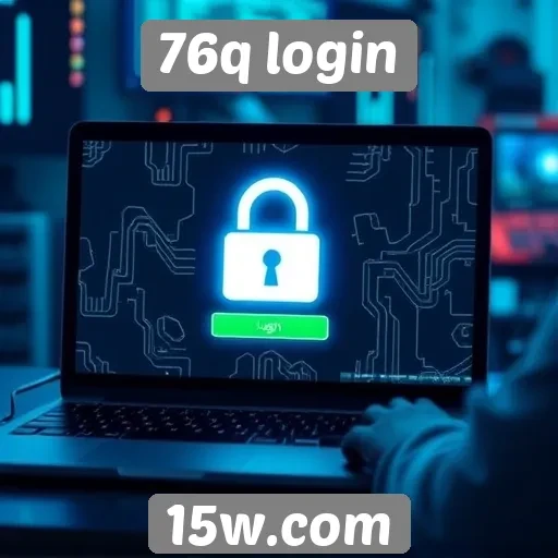 Segurança no login do site 76q para jogadores