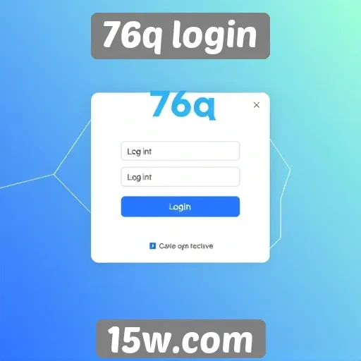 Avaliação da interface do usuário no 76q login